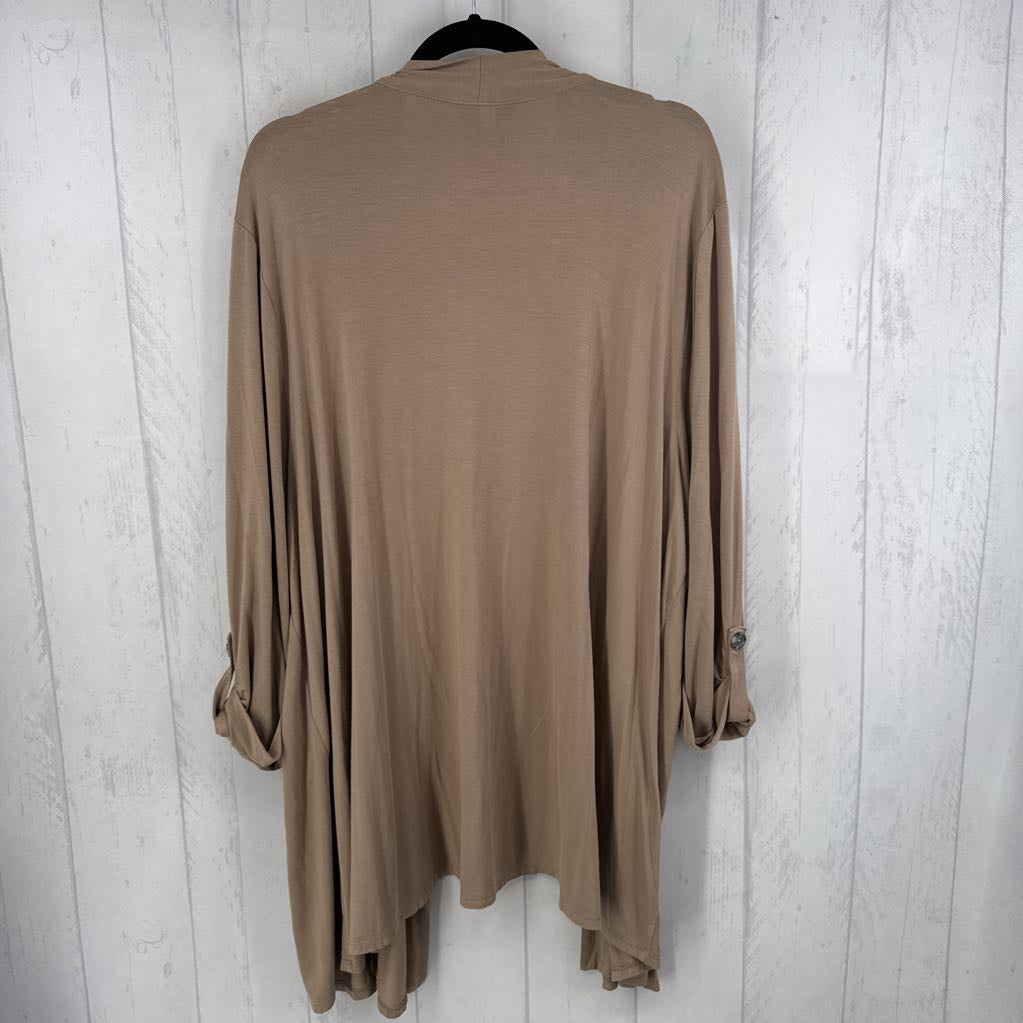 3X lightweight open front cardi