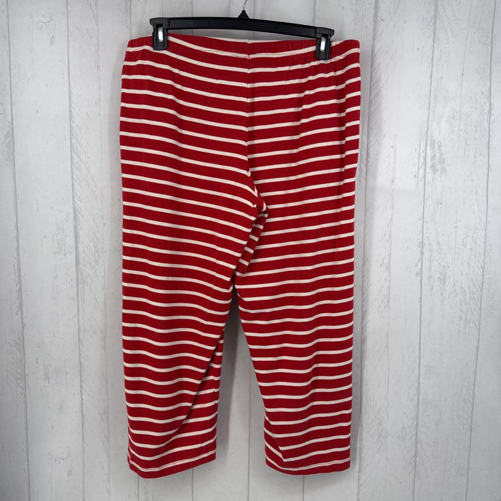 2pc XL l/s stripe top & pant set