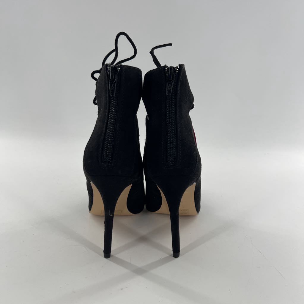 8 lace up hi-heels
