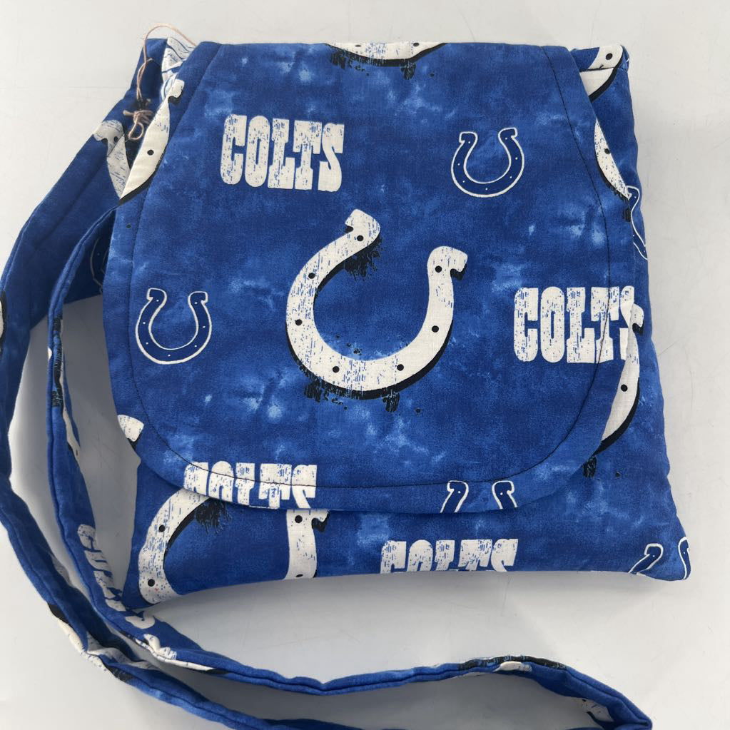 handmade colts crossbody