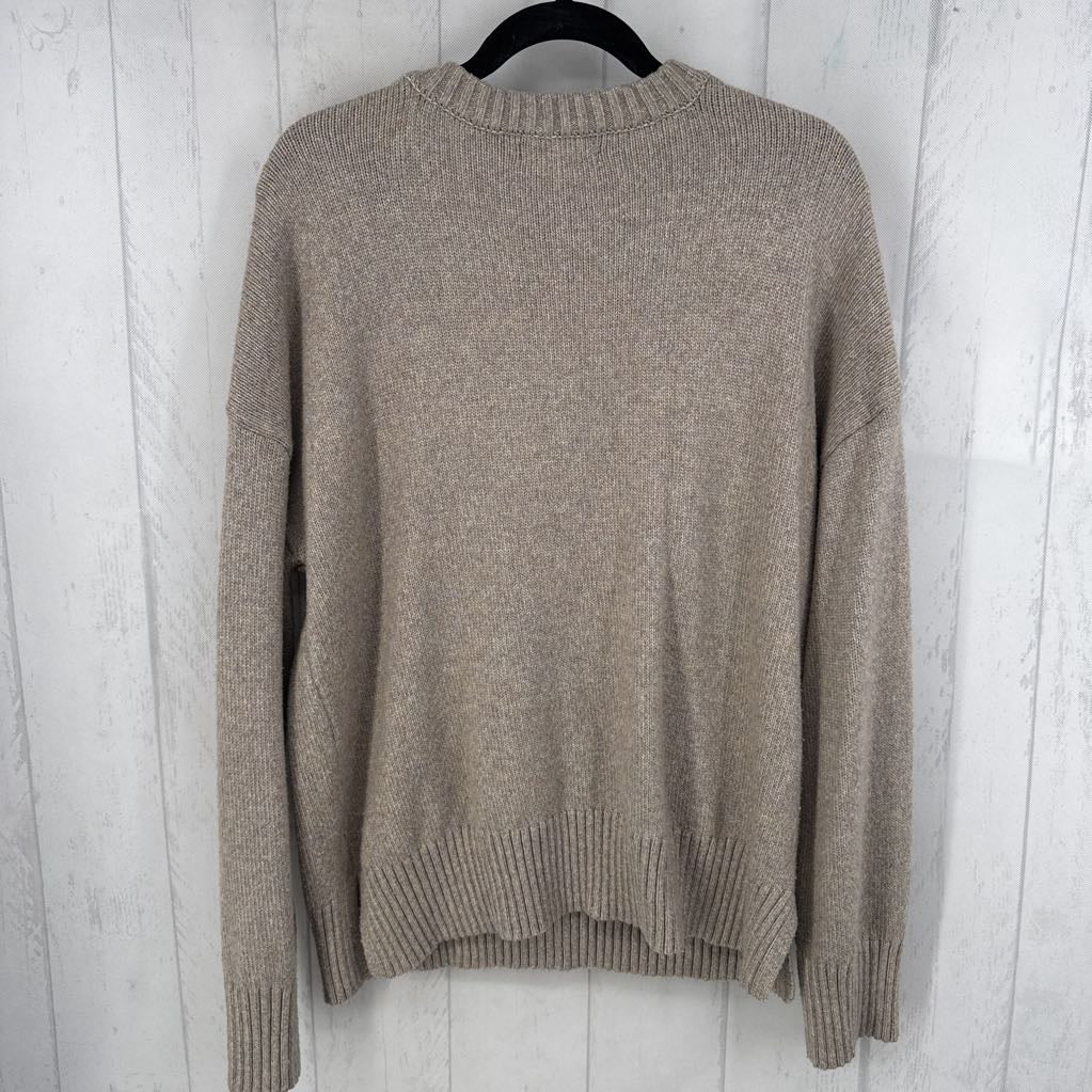 XXL l/s crew neck pull over sweater