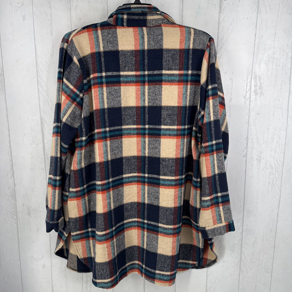 L plaid shacket