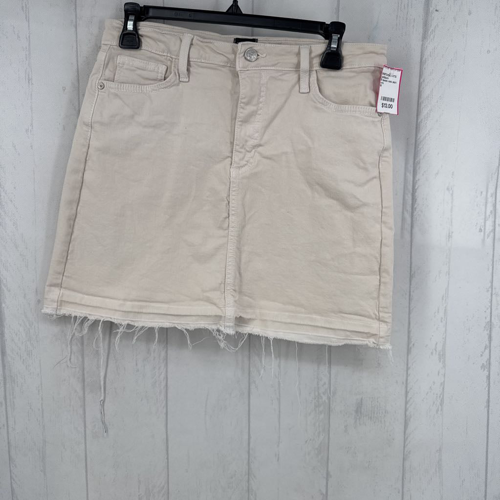 M denim mini skirt