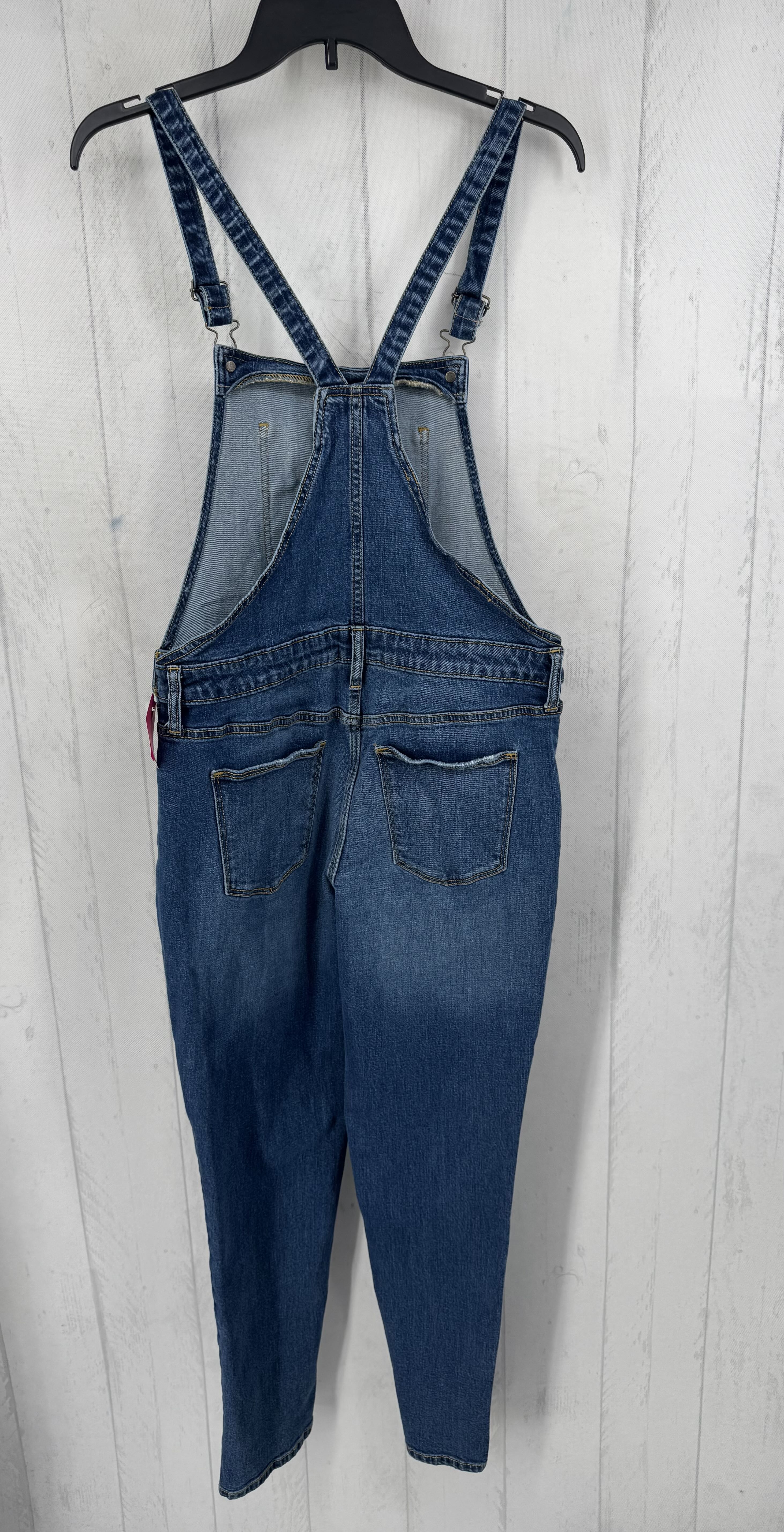 8 denim overalls