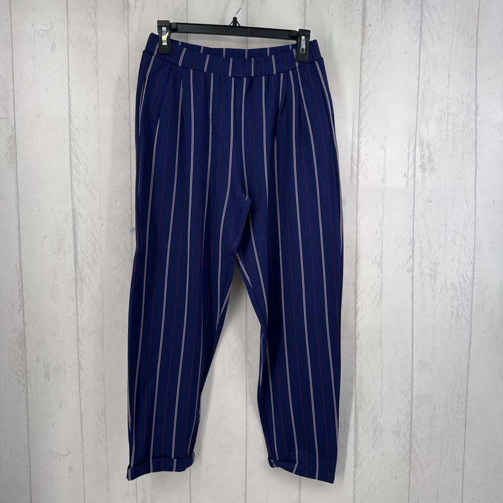 L pull-on striped pant
