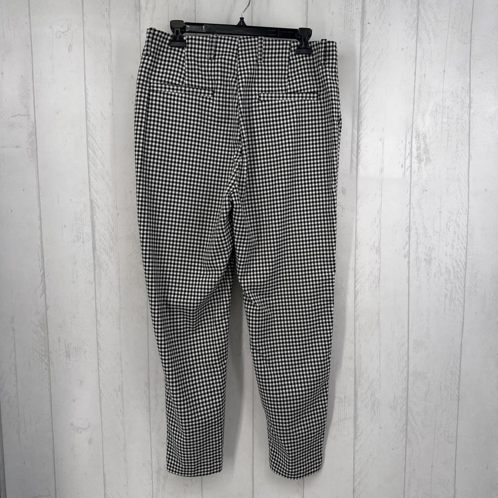 14 plaid straight leg pant