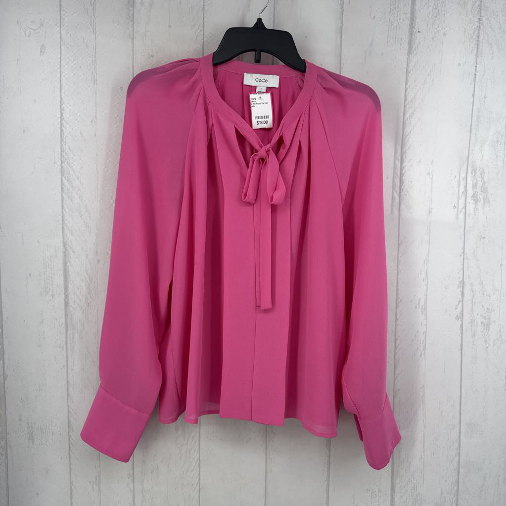 L tie-front l/s top