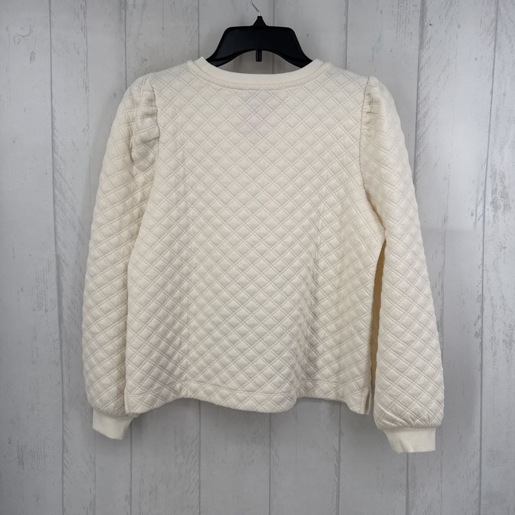 Sp quilted sweatshirt