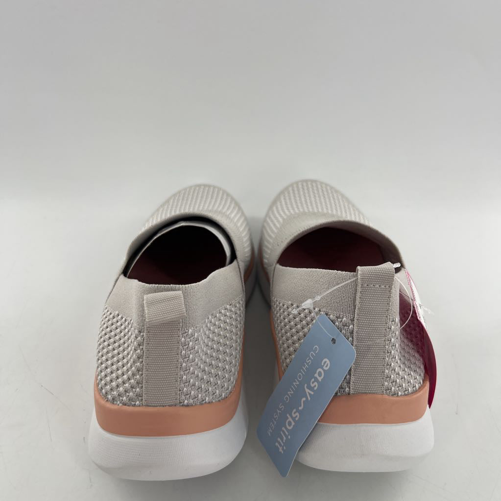 8 knit slip-on sneakers