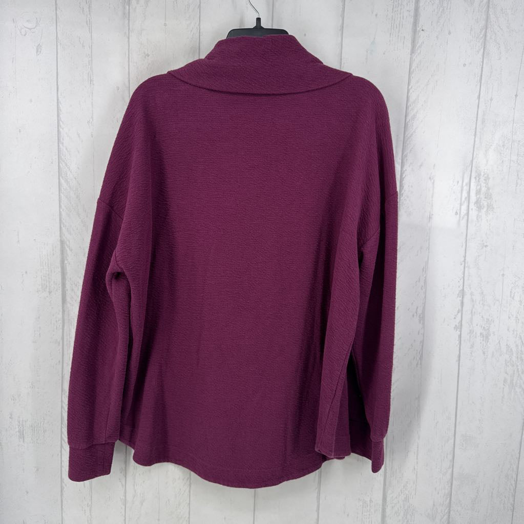 XL l/s quarter zip top