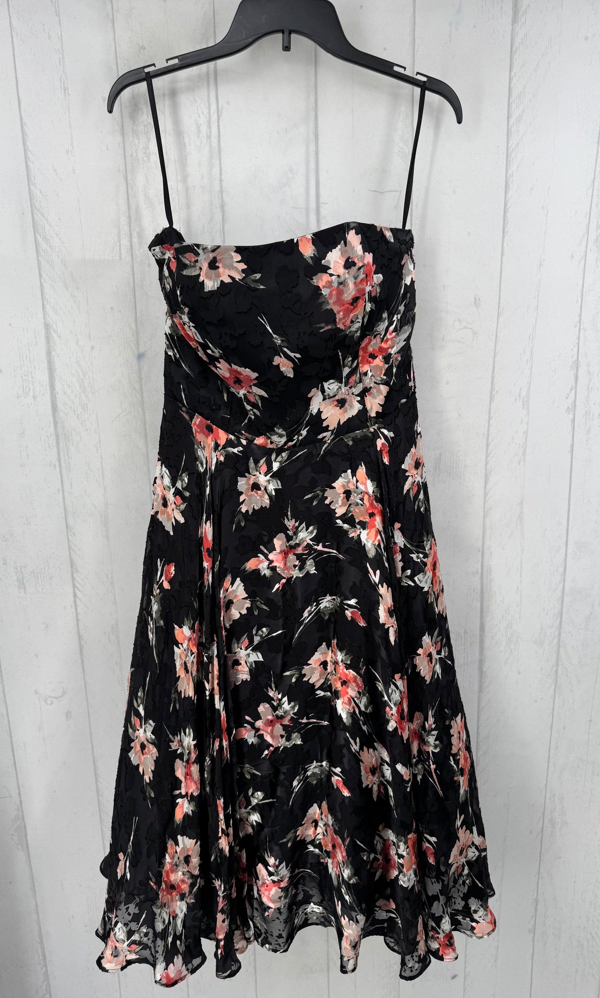 10 flo jacquard slvls dress