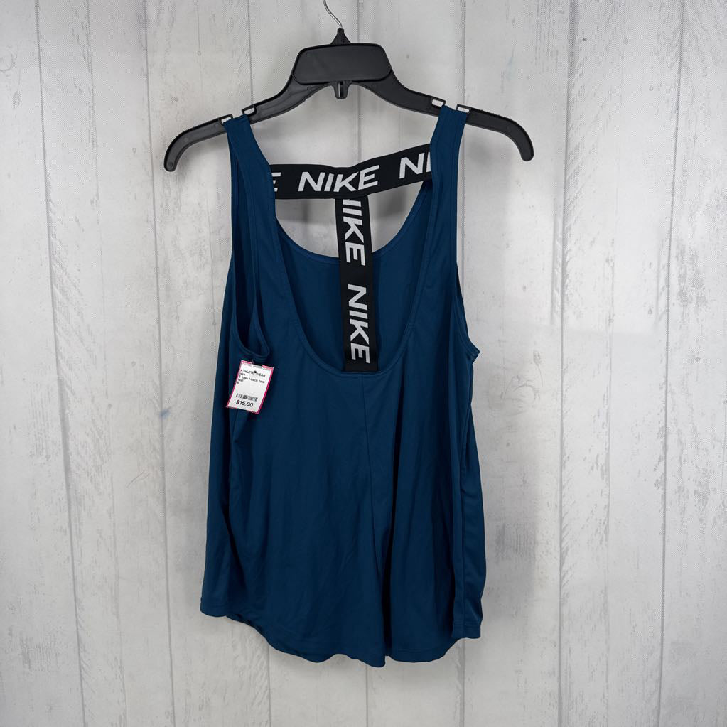 S logo t-back tank