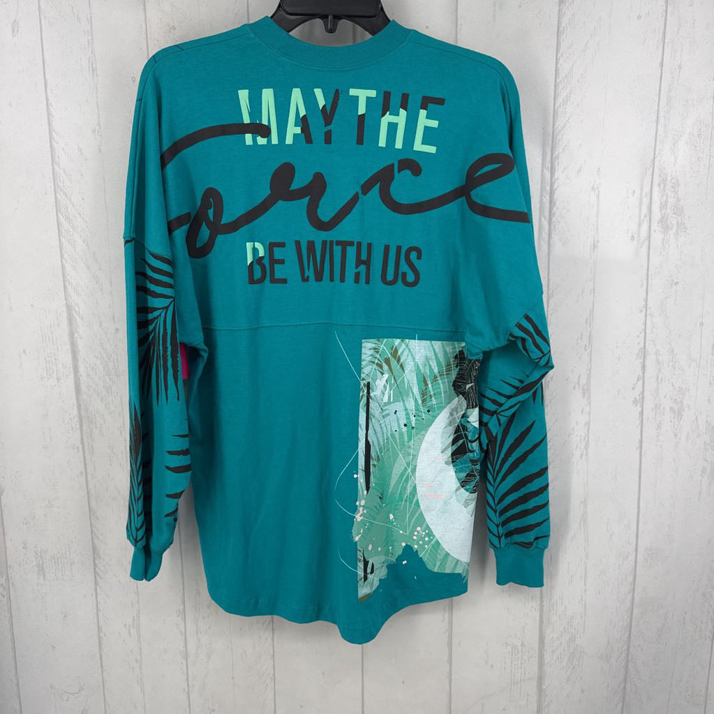 XS graphic l/s tee-rebel leader