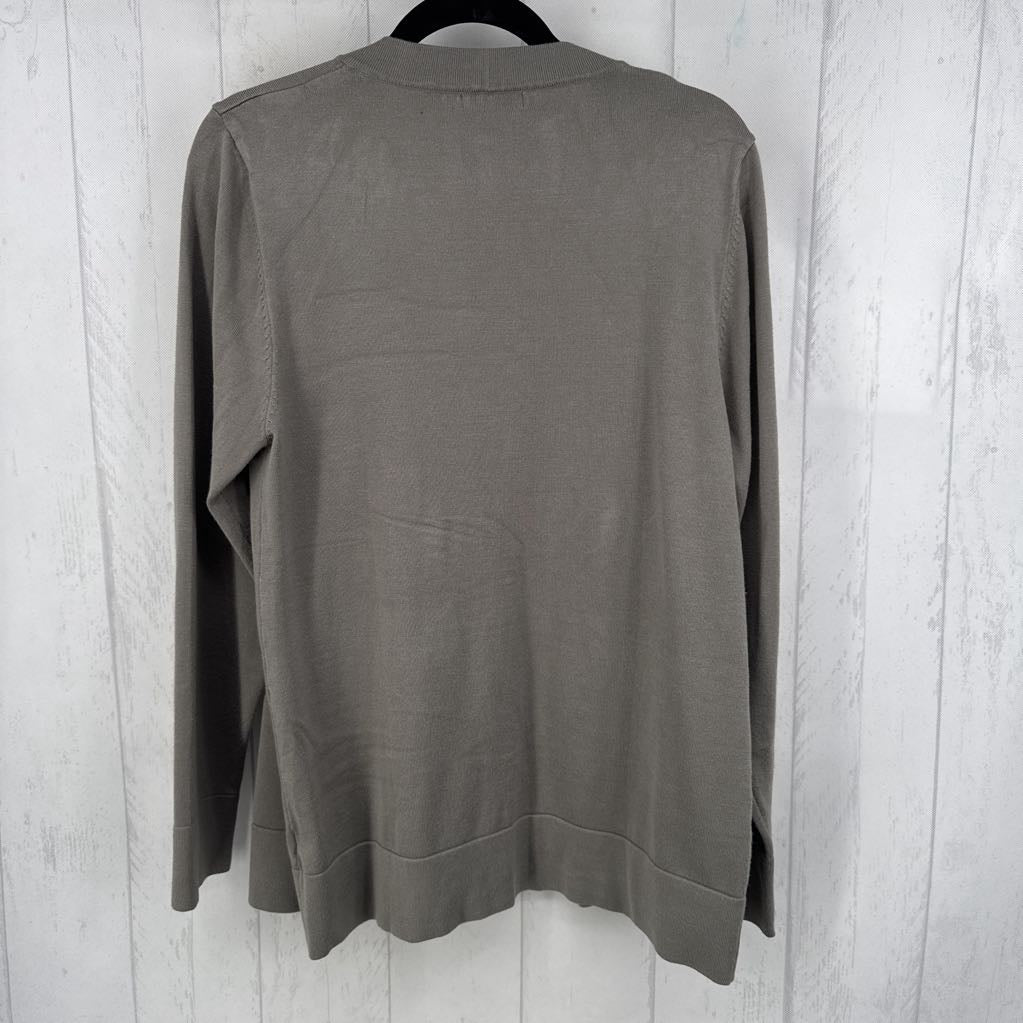 XL open front cardi