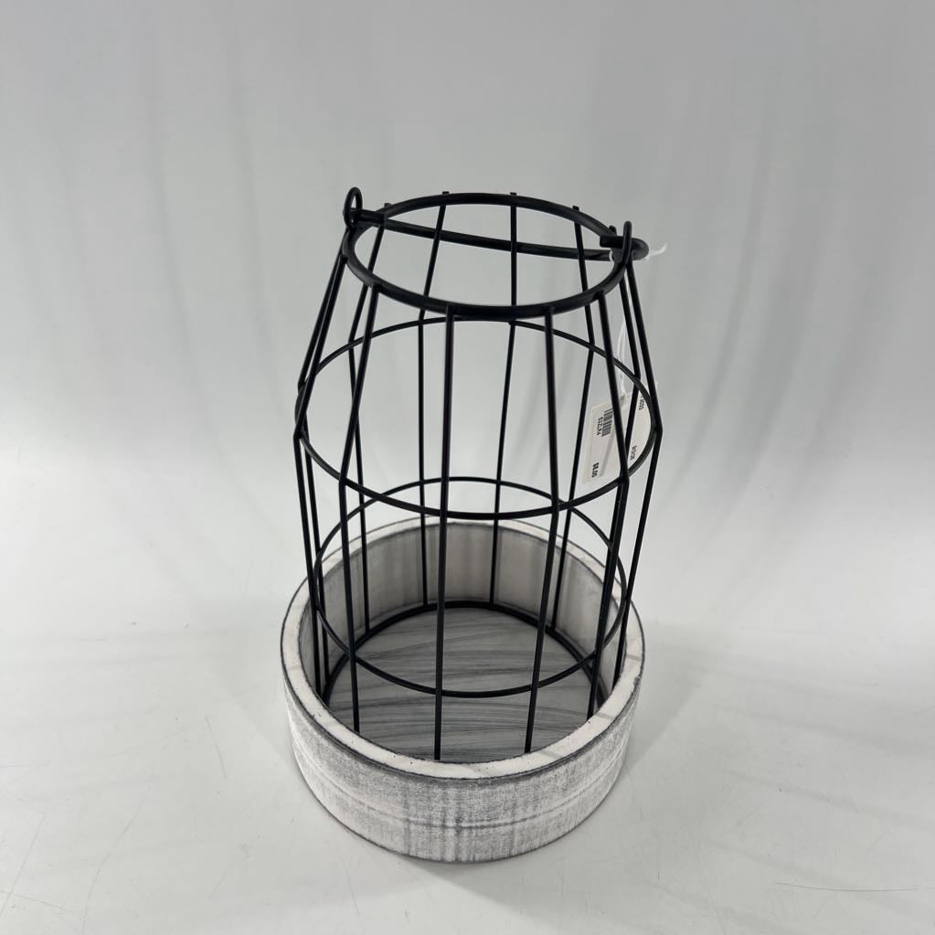 metal cage lantern