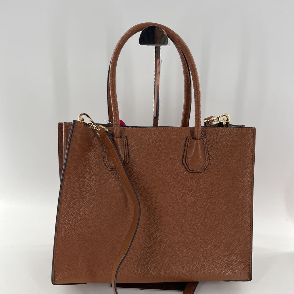 pebbled leather satchel
