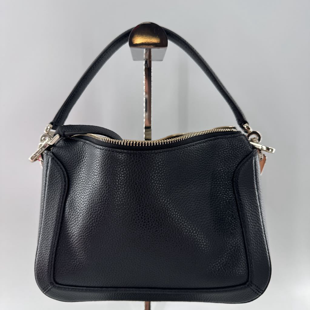 pebbled leather crossbody