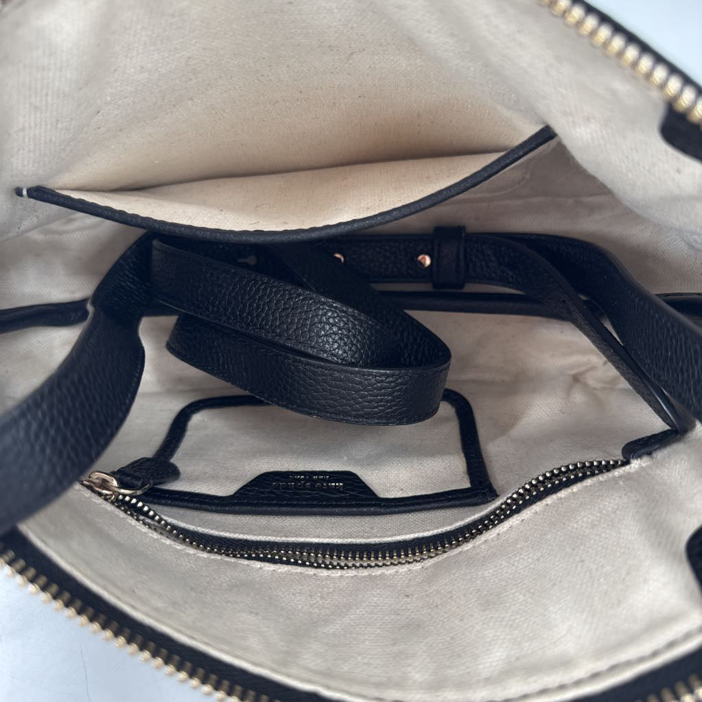 pebbled leather crossbody