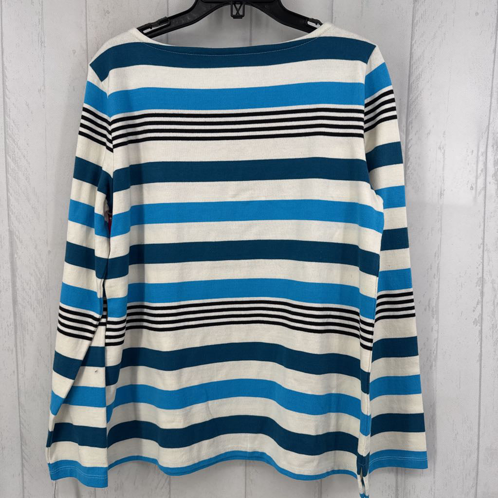 M striped l/s tee