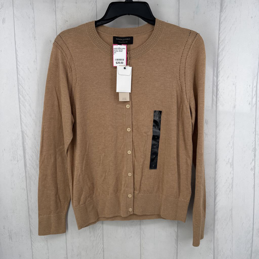 S button down cardi