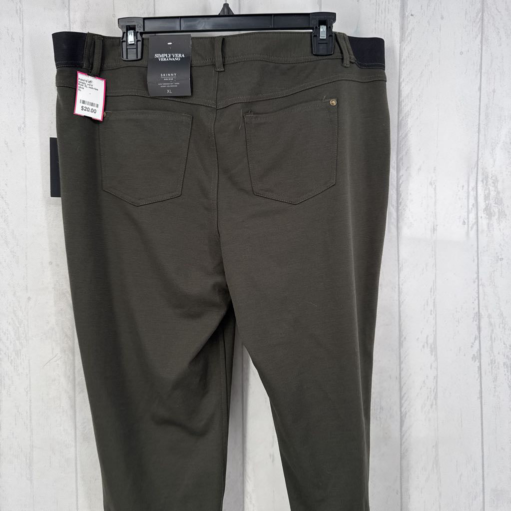 R44 XL mid-rise skinny fit pant