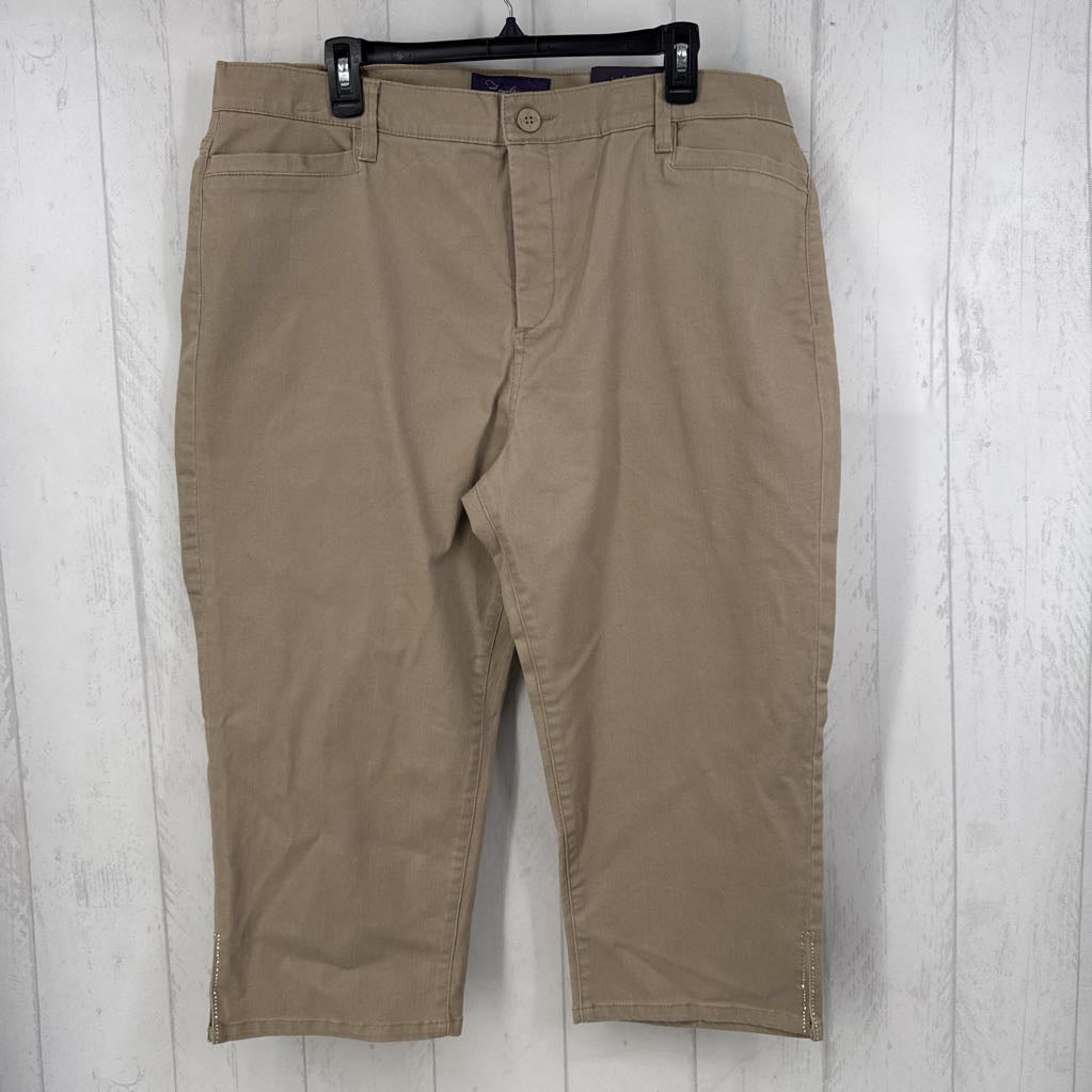 R40 18w denim capris