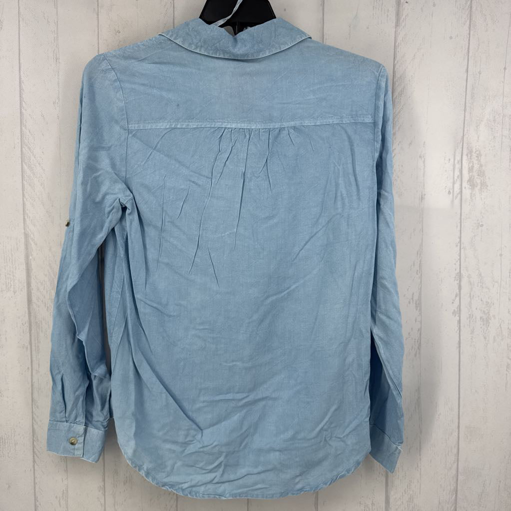 L button down l/s top