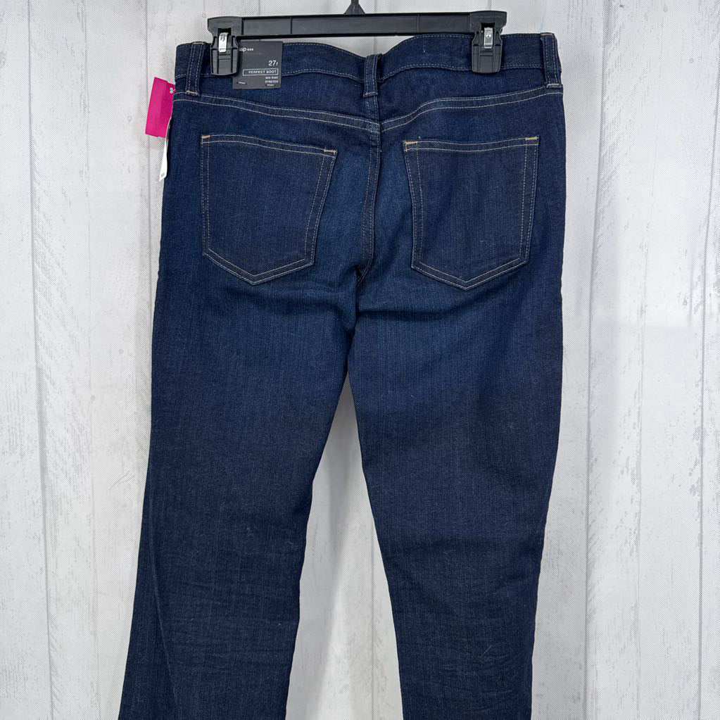 R70 4 mid-rise bootcut jean