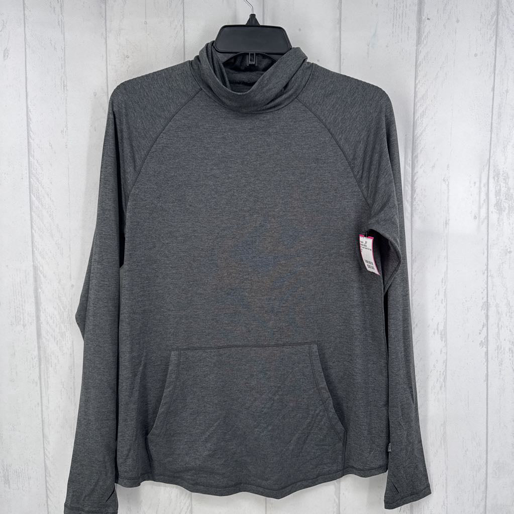 M cowl neck l/s top