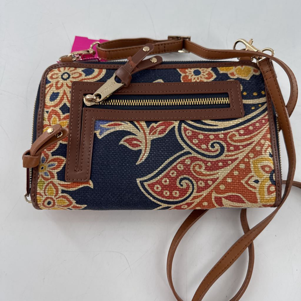floral organizer crossbody