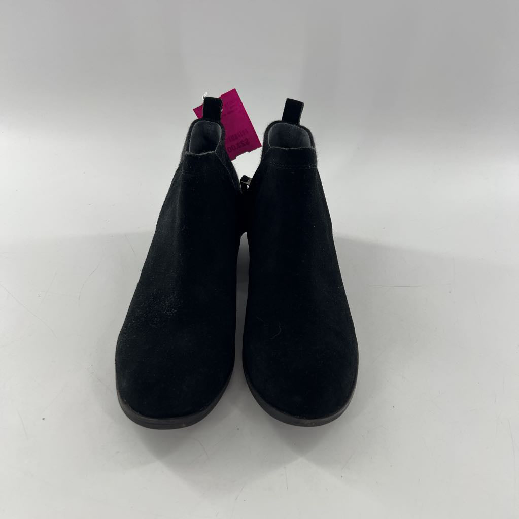 7 suede ankle booties