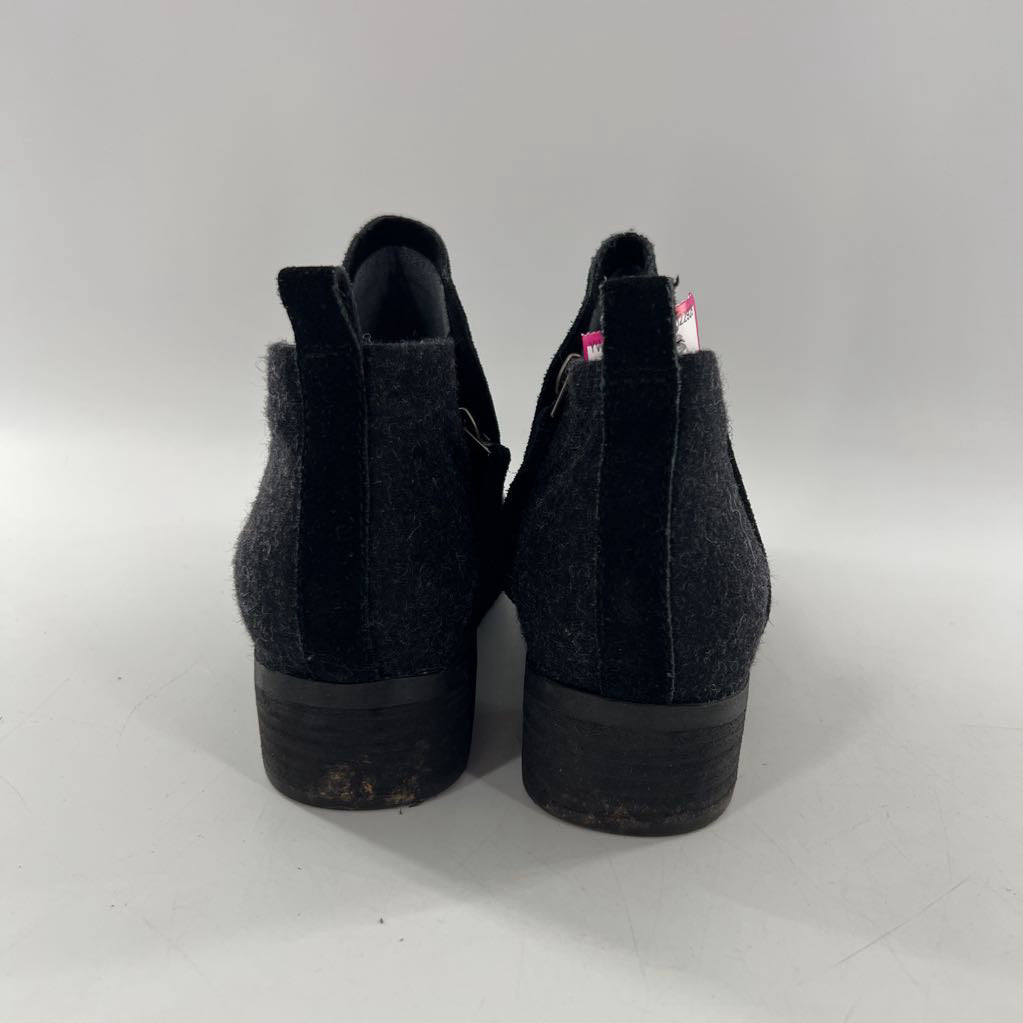 7 suede ankle booties