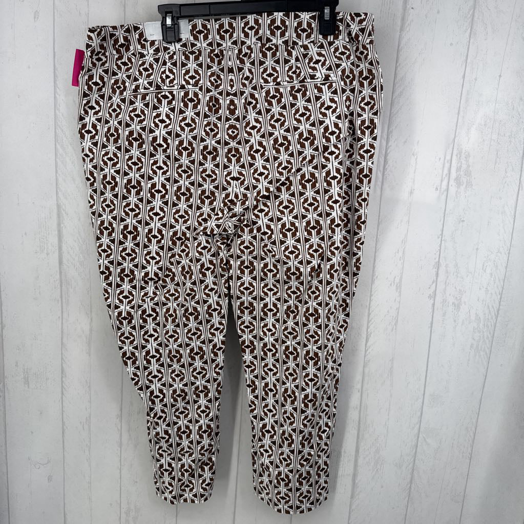 18 printed crop pant