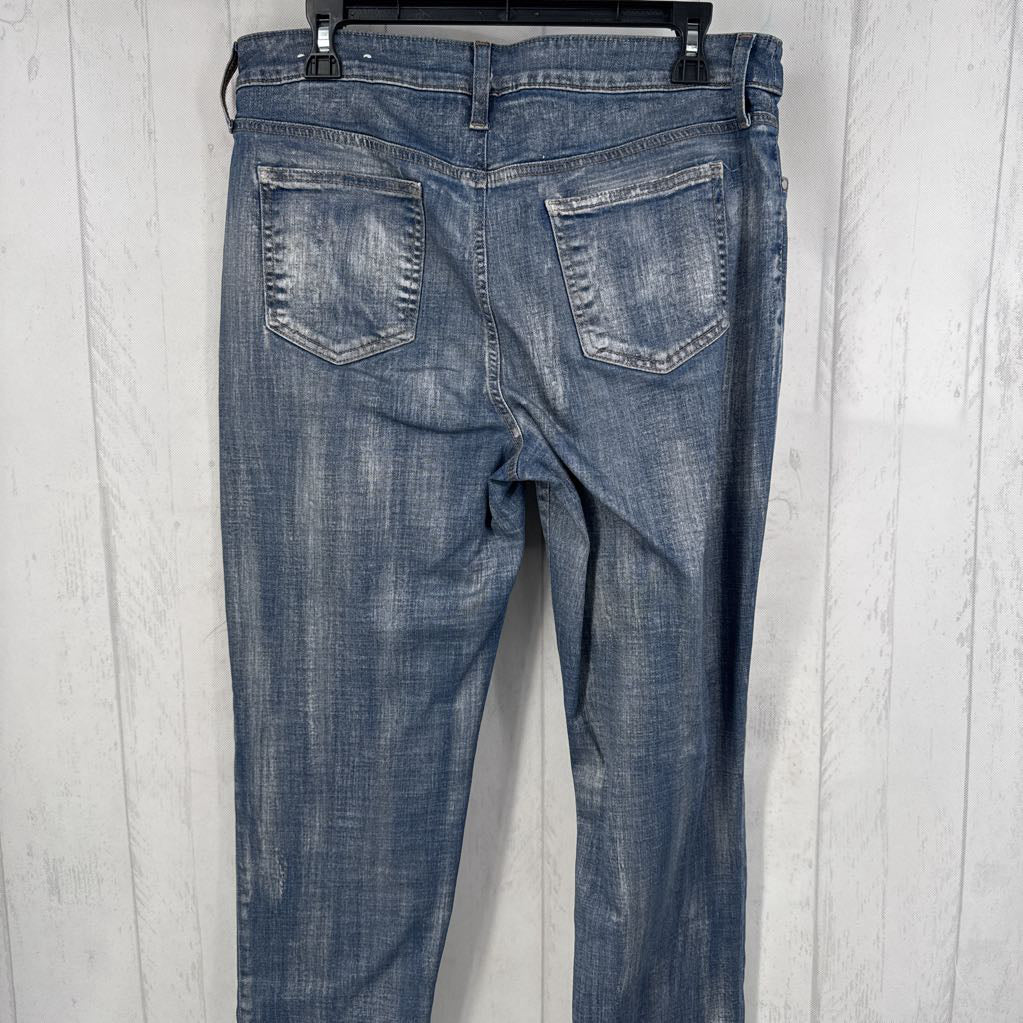 10 slim leg ankle jean