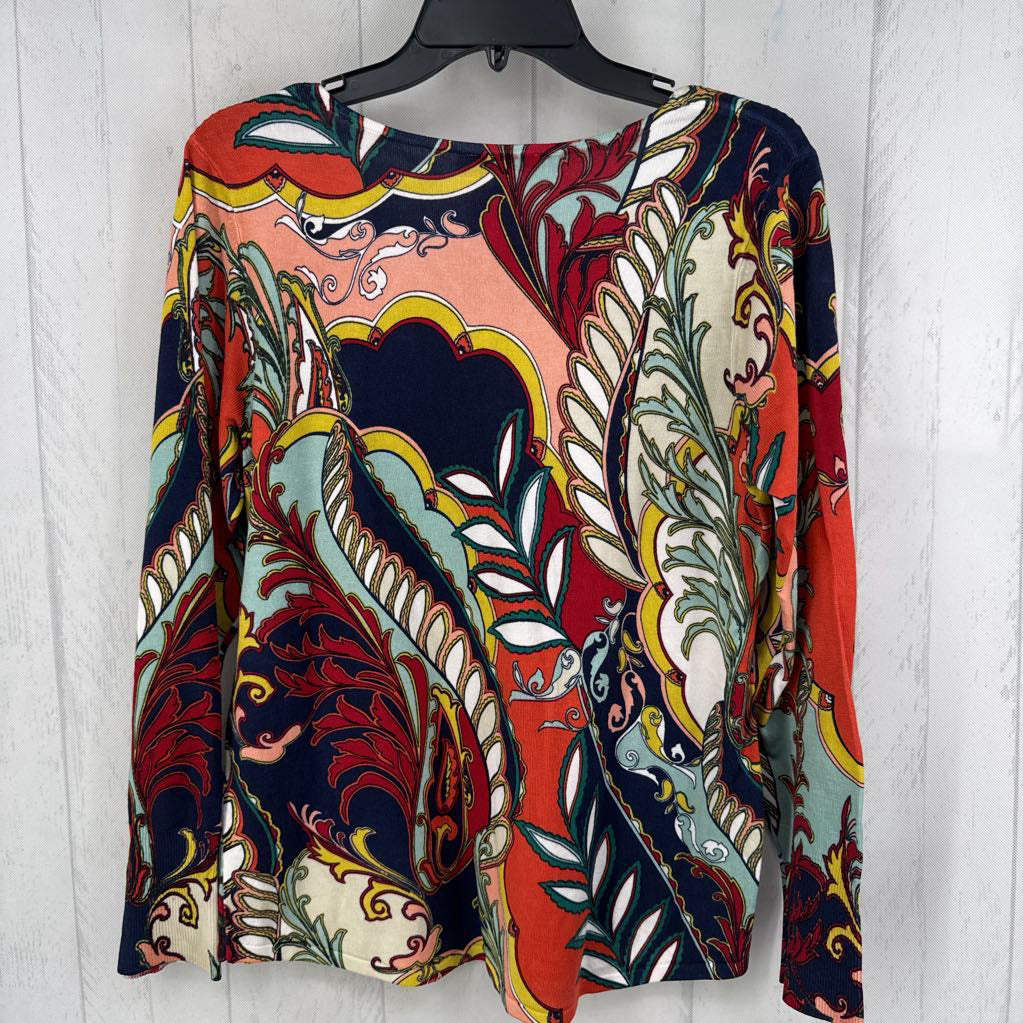 R79 M colorful v-neck sweater