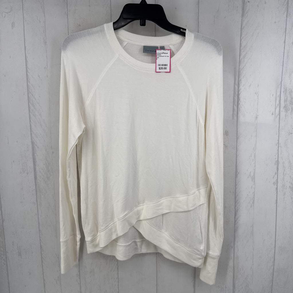 S crewneck l/s top