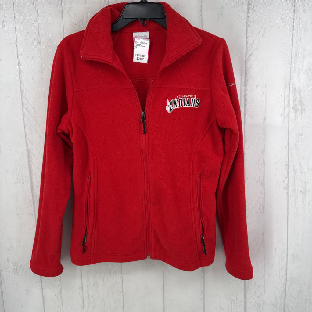 S zip-up fleece jacket-indians
