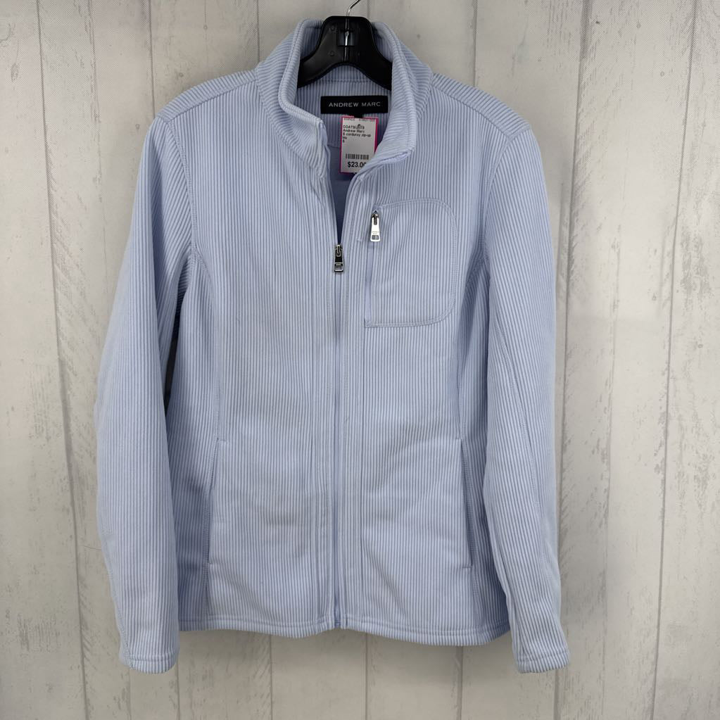 S corduroy zip-up jacket