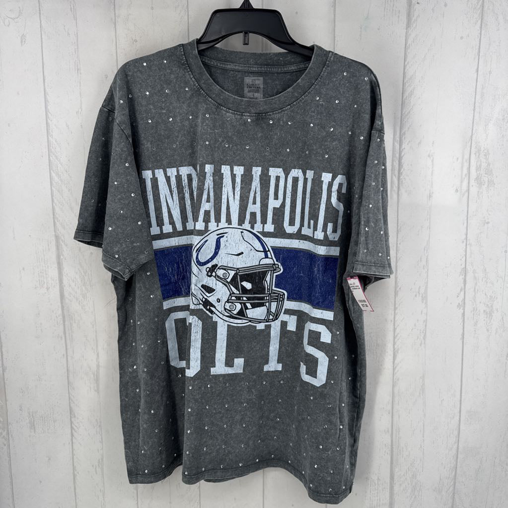 L embelished colts s/s tee