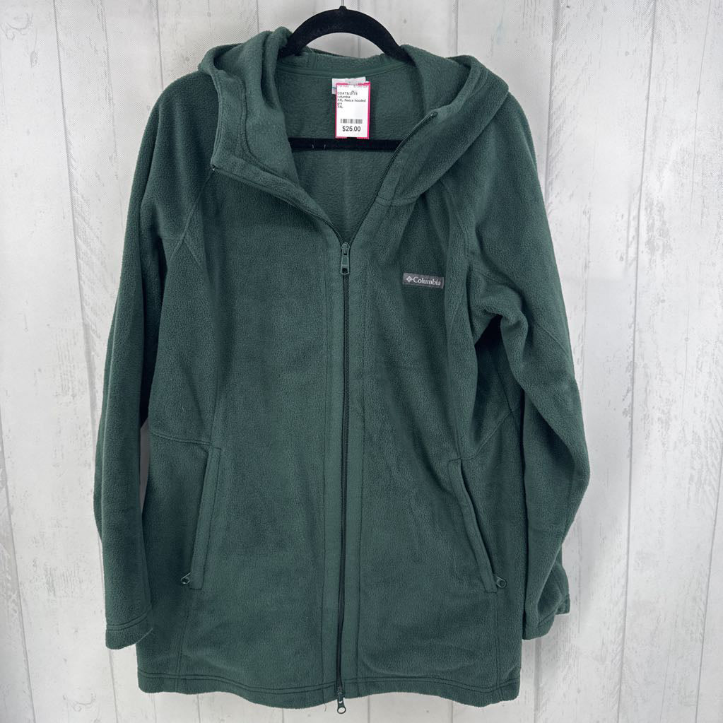 XXL fleece hooded jacket