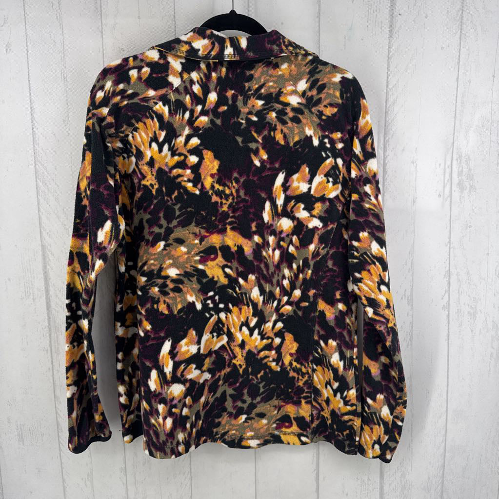 XXL colorful quarter zip l/s fleece pullover