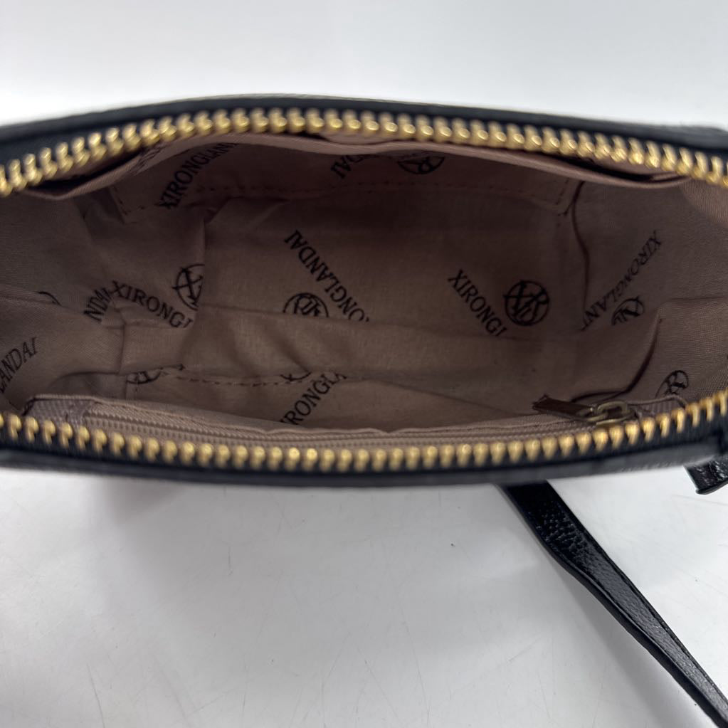 vegan leather crossbody/wristlet