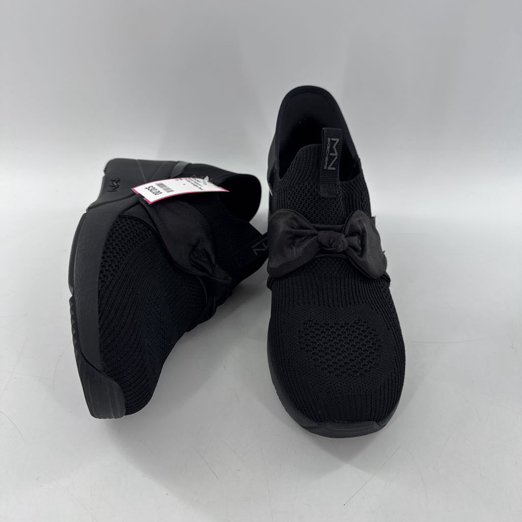 7.5 knit wedge heel slip on sneaker