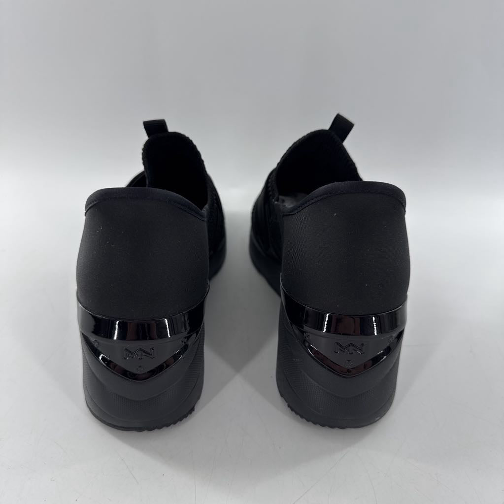 7.5 knit wedge heel slip on sneaker