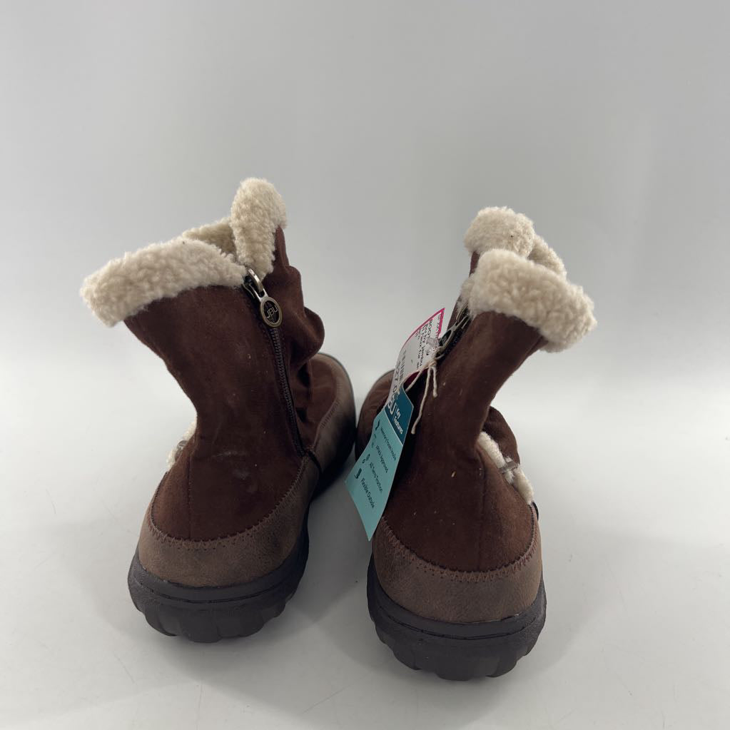 11 faux fur ankle boot