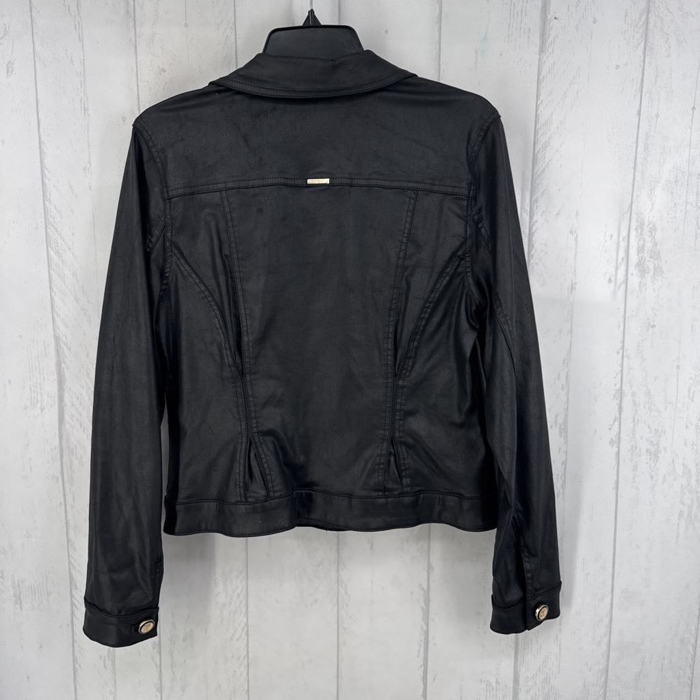L moto style jacket