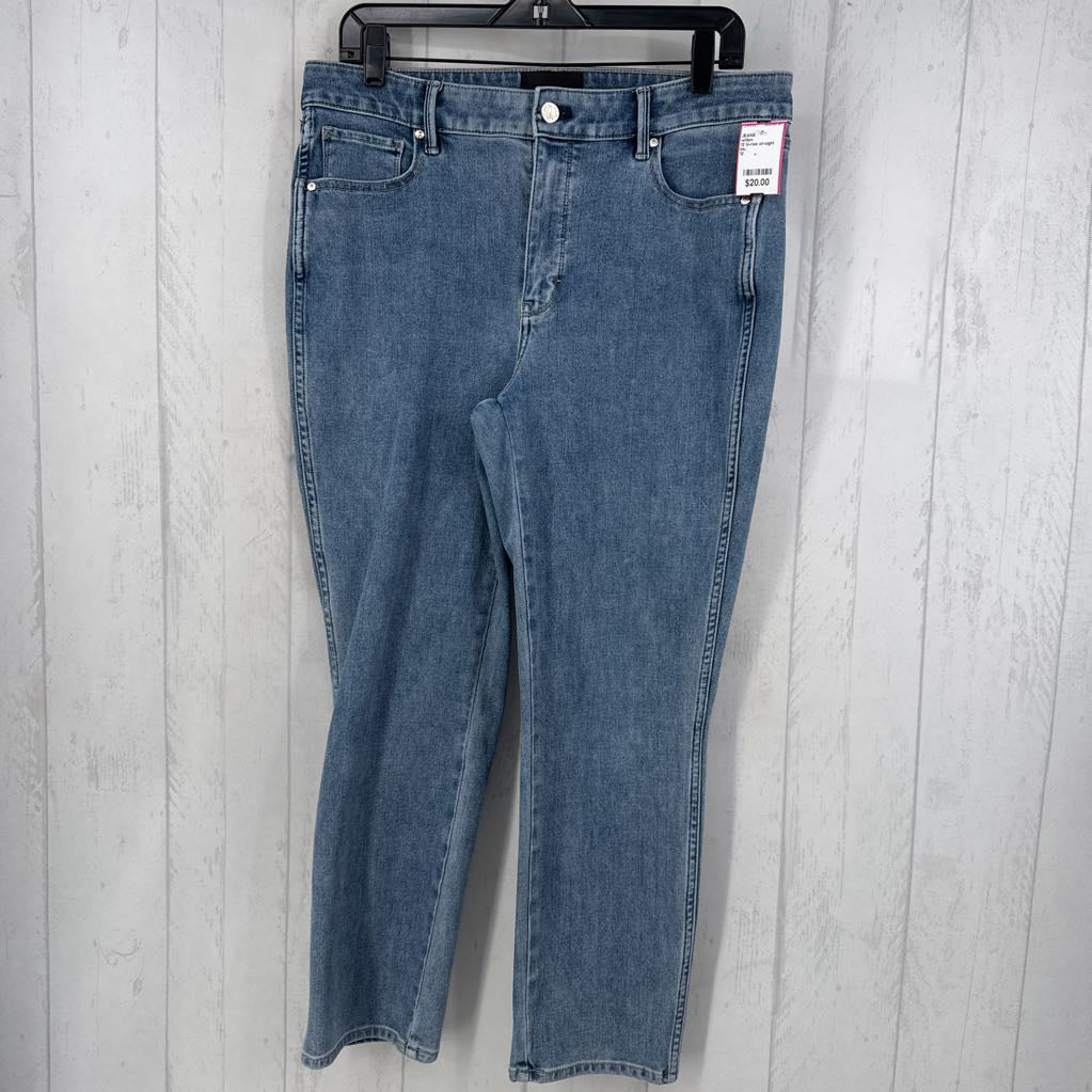 12 hi-rise straight leg jean