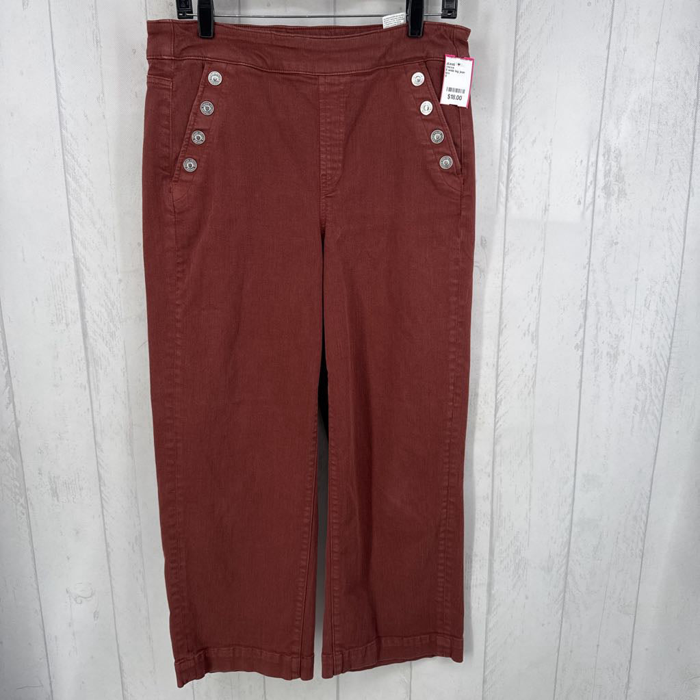 8 wide leg jean