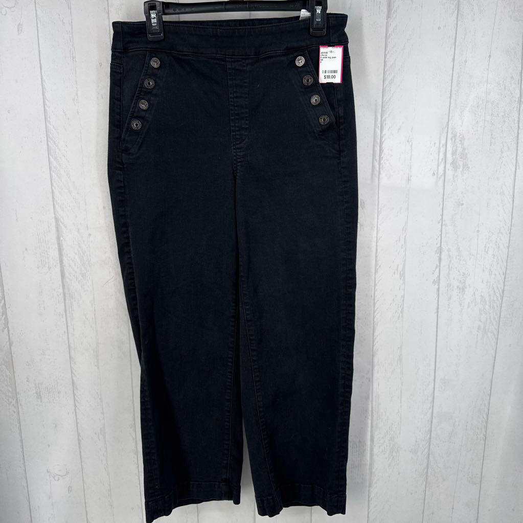 8 wide leg jean