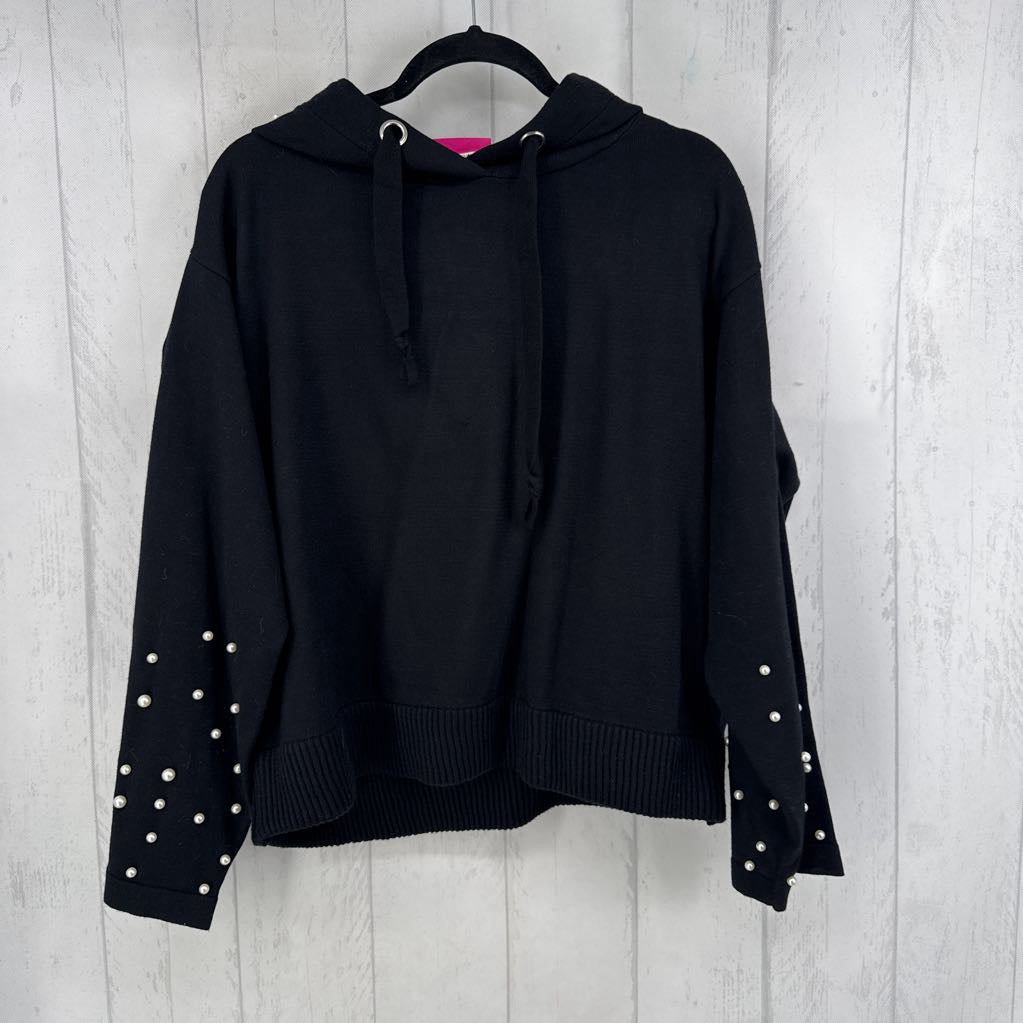 1X pearl embelished sweater